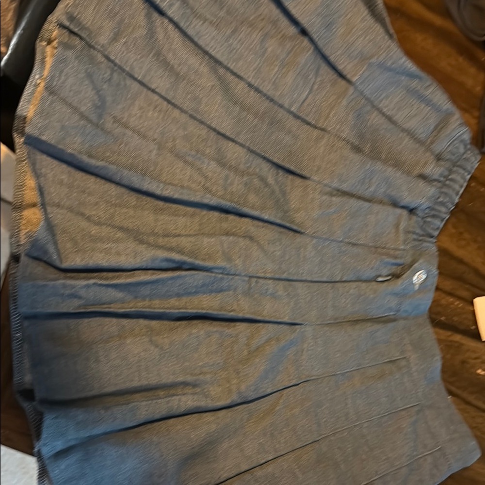 Stylish Blue Pleated Skort NWT